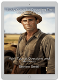 Study Guide for Decoding The Grapes of Wrath (Epub for EReaders)