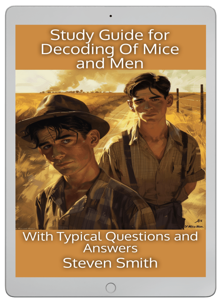 Study Guide for Decoding Of Mice and Men (Epub for Ereaders)