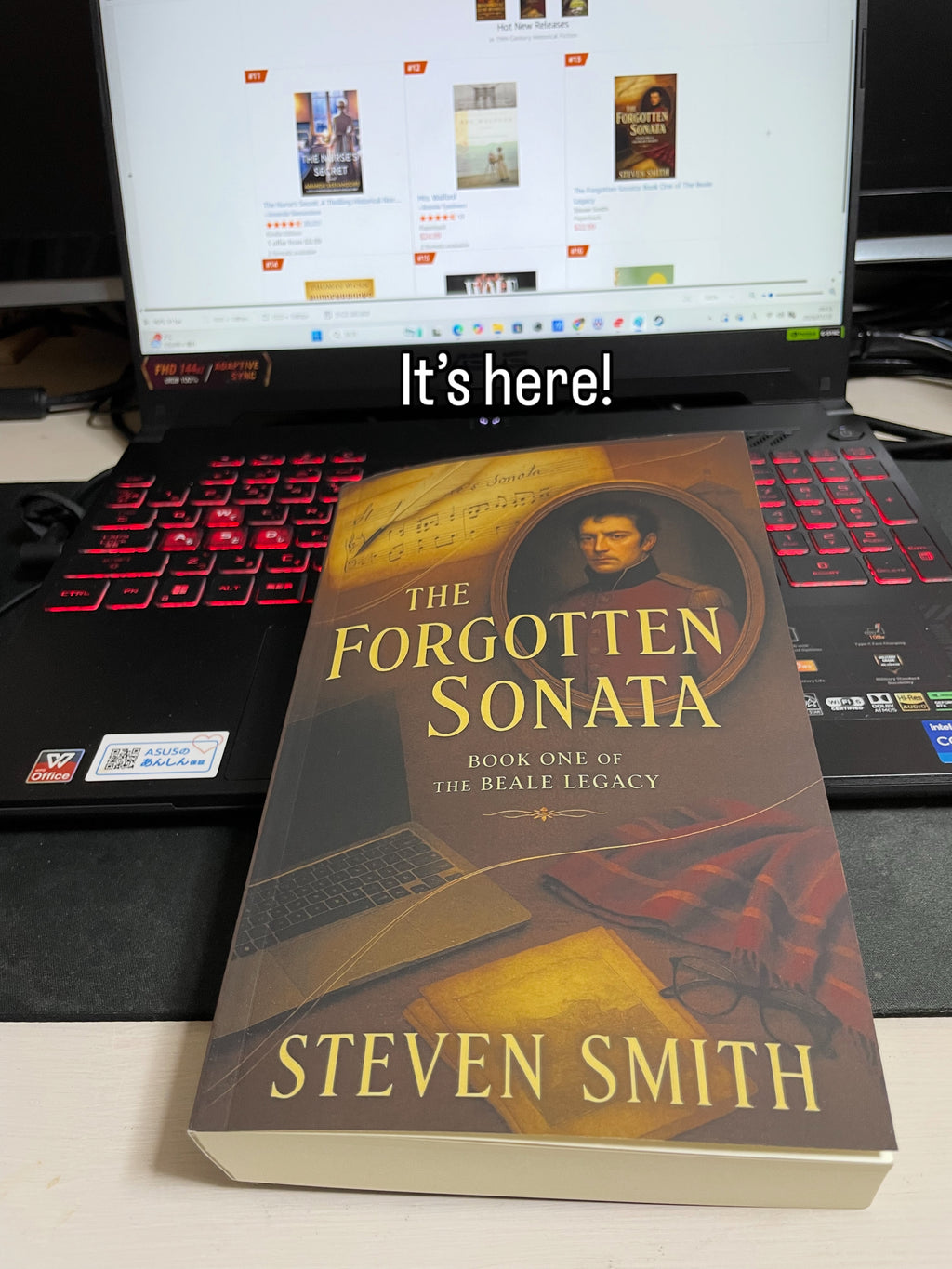 The Forgotten Sonata (Signed paperback copy)