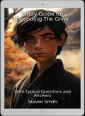 Study Guide for Decoding The Giver (Epub for Ereader)