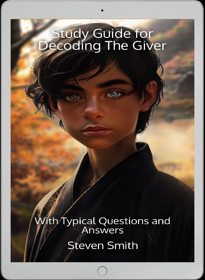 Study Guide for Decoding The Giver (Epub for Ereader)